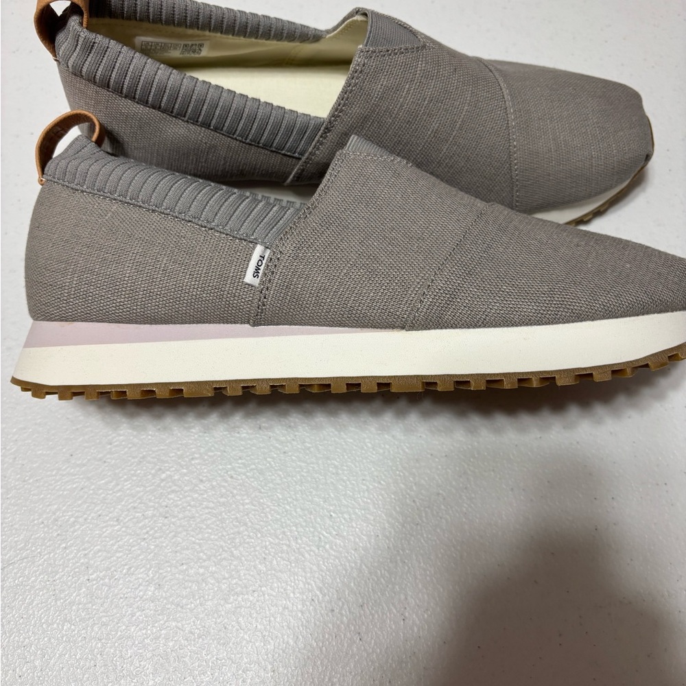 Toms Resident 2.0 Gray Slip-On Sneakers
